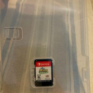 Kirby forgotten lands Nintendo switch game gently used